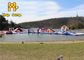 Водные горки Inflatables аквапарк ODM OEM плавая для SGS CE озера