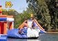 Коммерчески аквапарк Inflatables 7 крупного плана фитнеса в 1 сшитом тройном