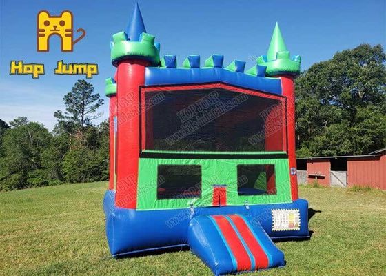 дом прыжка PVC 0.55mm выполненный на заказ скача раздувной на открытом воздухе крытое для детей