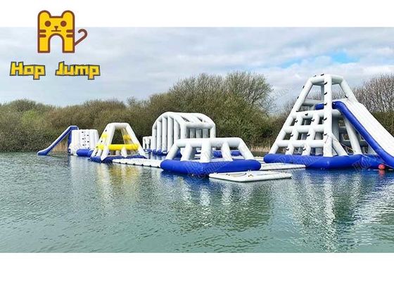 Устойчивое больших спорт Aqua Inflatables аквапарк поливинилового хлорида УЛЬТРАФИОЛЕТОВОЕ