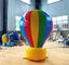 Реклама Inflatables воздушных шаров радуги на открытом воздухе смолола подгонянный логотип