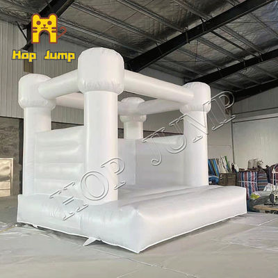 замка свадьбы PVC 10ft дом хвастуна белого раздувной для предохранения огня взрослых